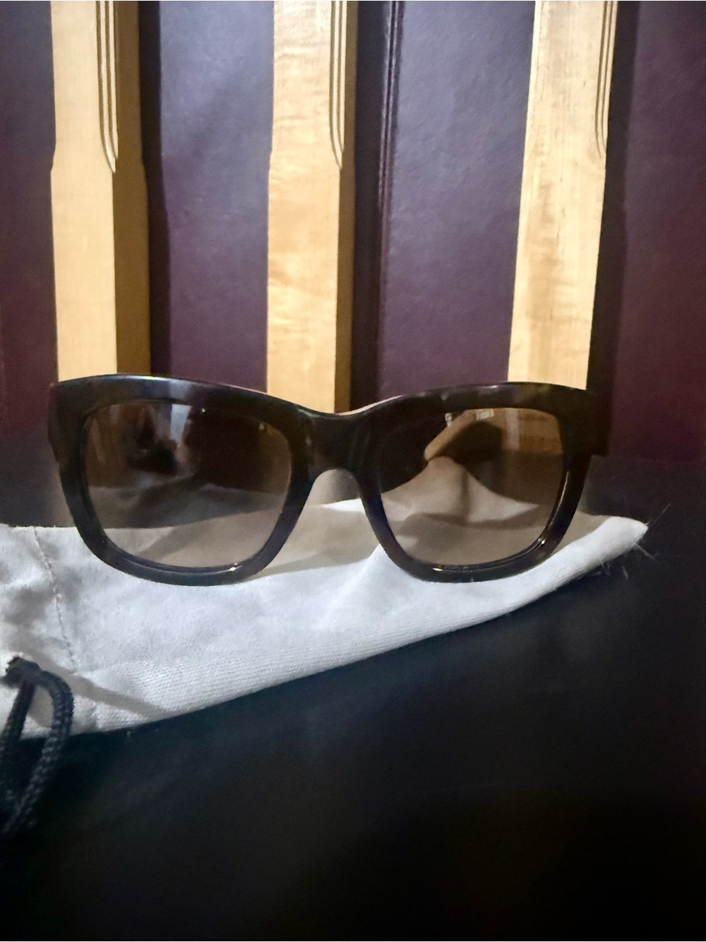 Tory Burch TY7075 Oversized Tortoise & Ivory Sunglasses